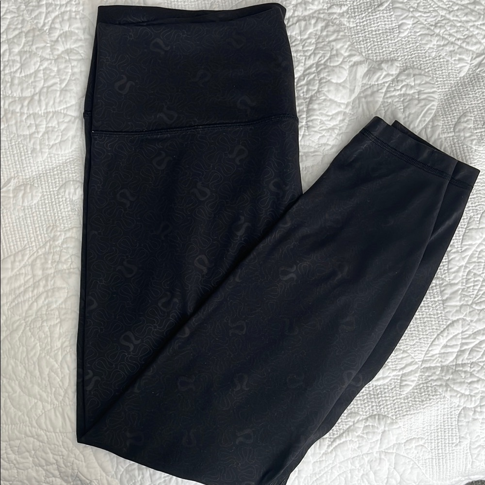 Lululemon Athletica Black High-Waisted Leggings